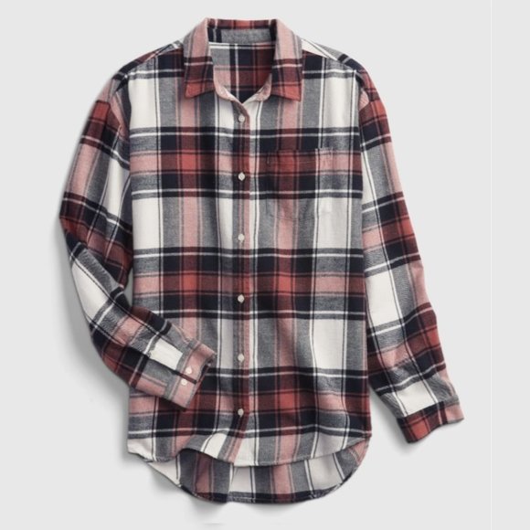 GAP Teen Flannel Shirt - Picture 1 of 2